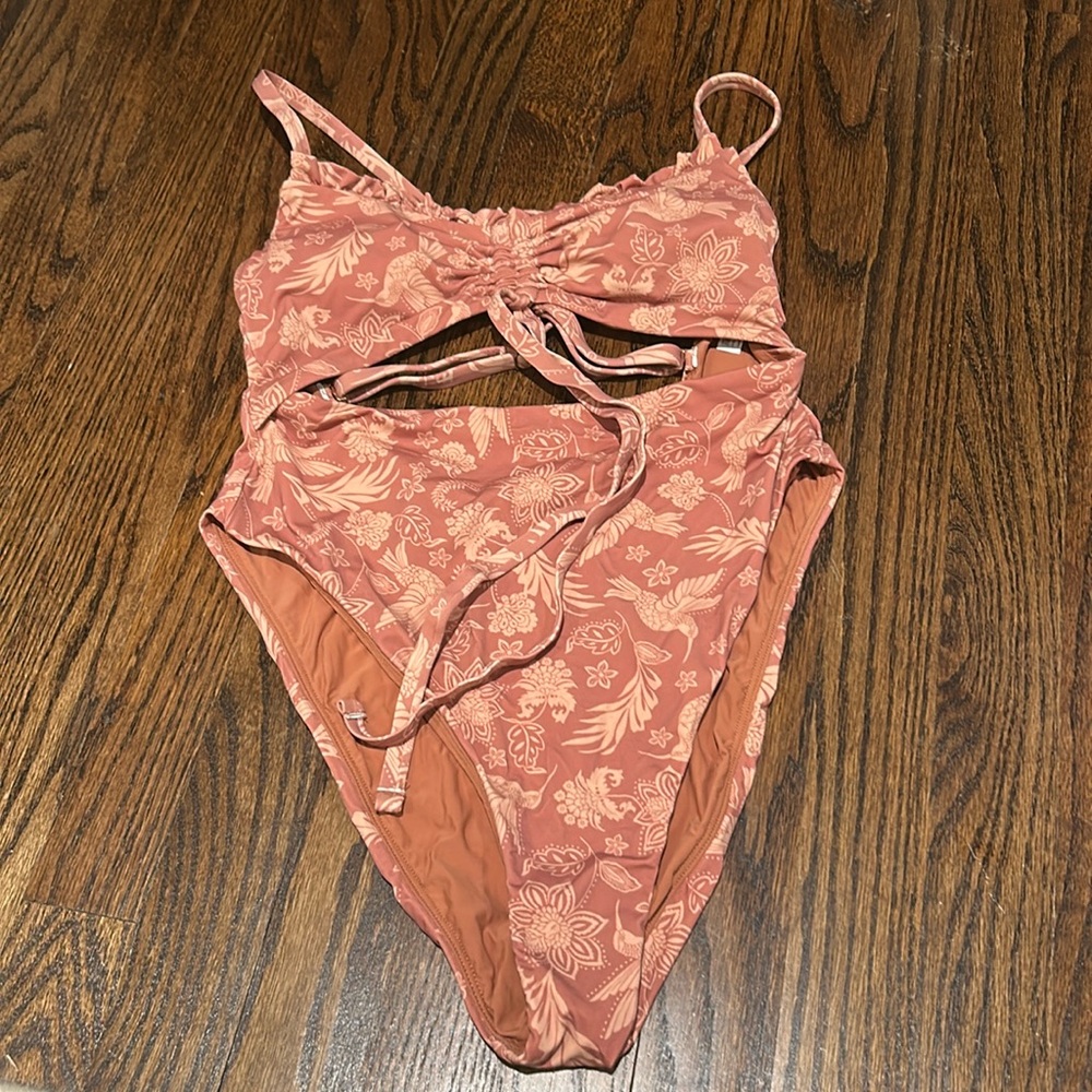 Anthropologie Shawna Ruched One Piece